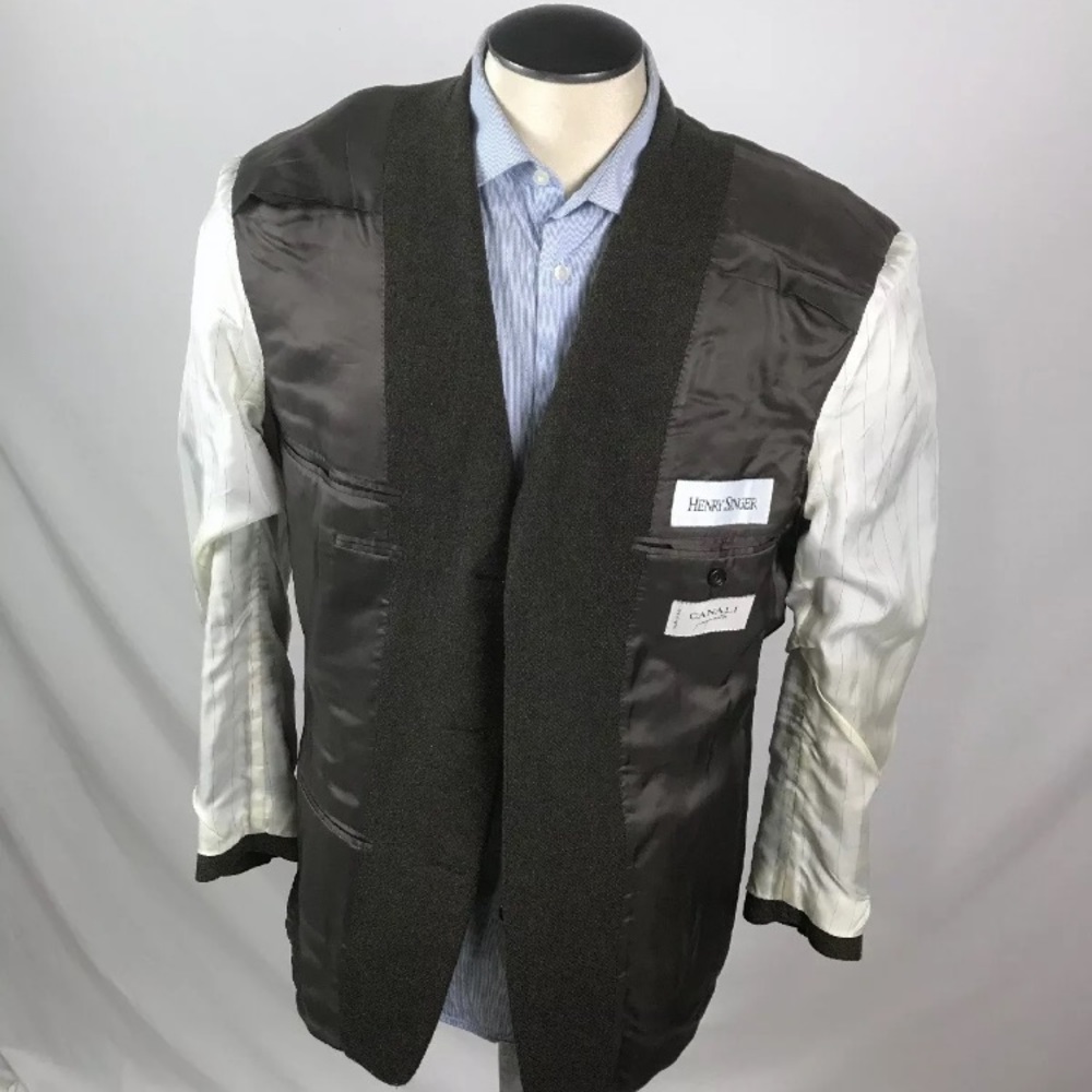 Canali Proposta brown sport coat 40R - Picture 4 of 8